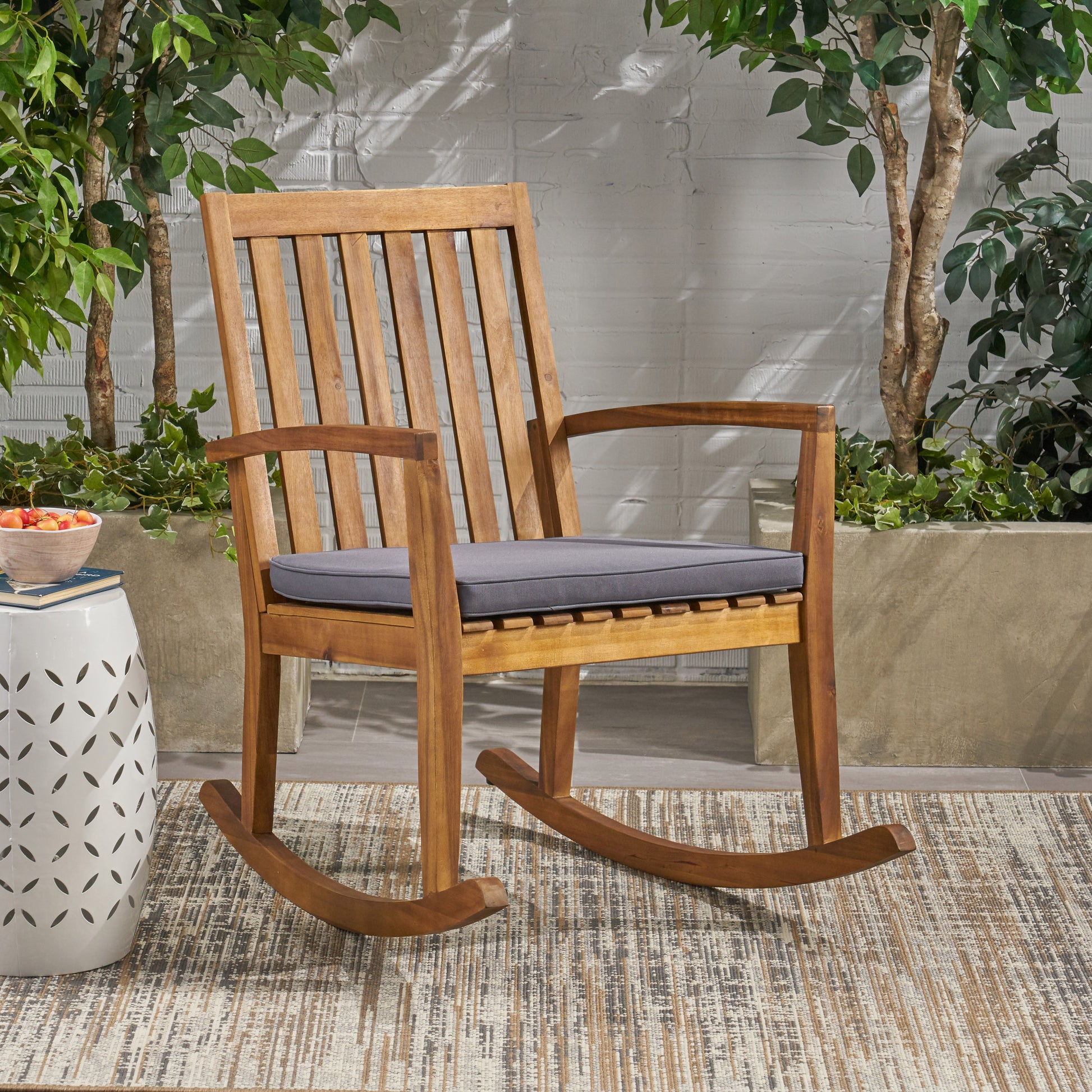Montrose Rocking Chair Teak Acacia Wood