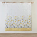 5 Piece Seersucker Comforter Set With Throw Pillows Yellow King Cal King King Yellow Polyester