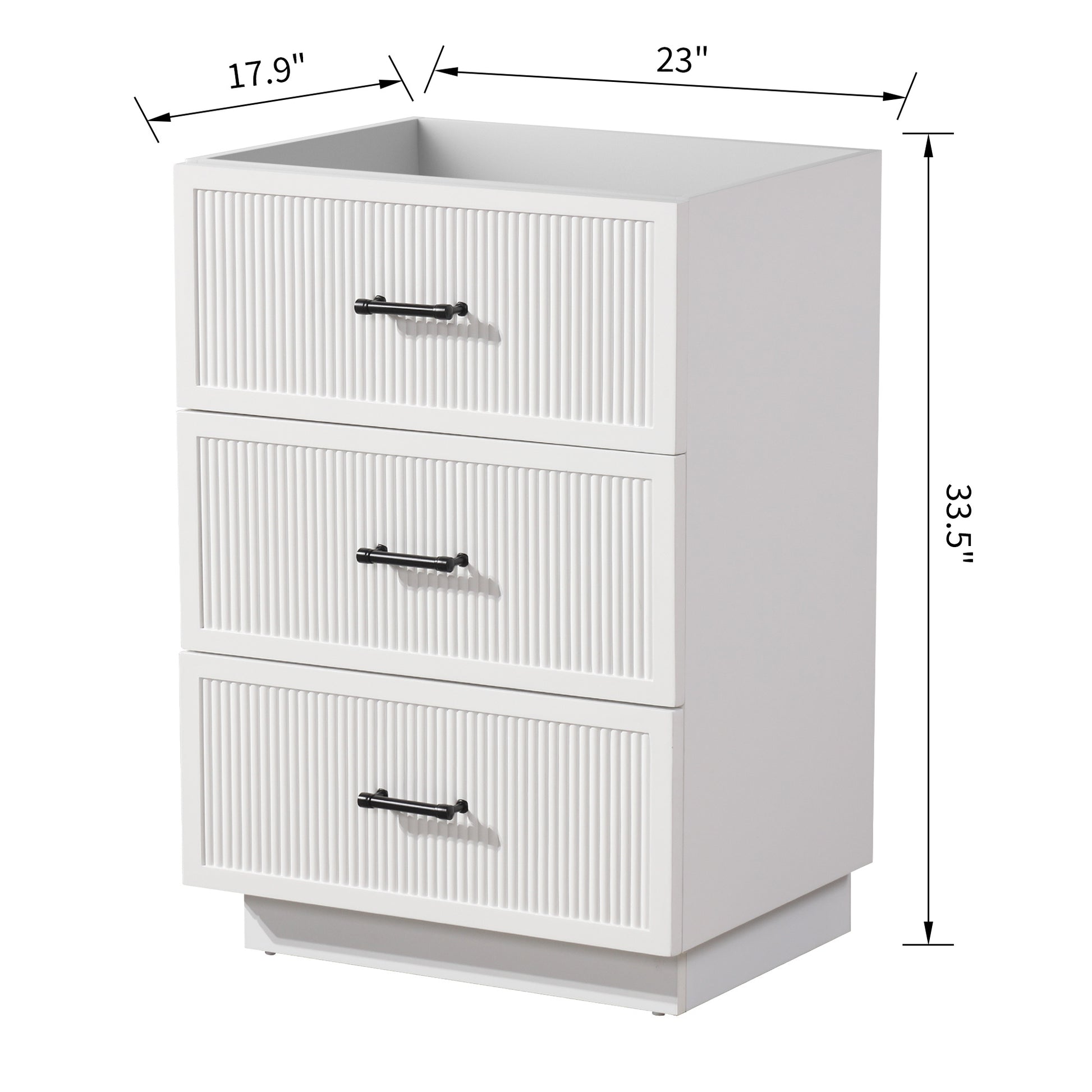 Hk2305 24 Wh Cabinet White Mdf