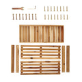 Acacia Wood Shoe Rack Bench Strong Weight Bearing Upto 200 Lbs Best Ideas For Entryway Frontdoor Bathroom, Natural Color. Acacia Wood Light Brown Primary Living Space American Design,American Traditional Acacia Acacia Wood