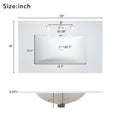 30 Inch Bathroom Vanity With A Soft Close Glass Door, Adjustable Shelves, And Three Drawers Black Bathroom Solid Wood Mdf Glass