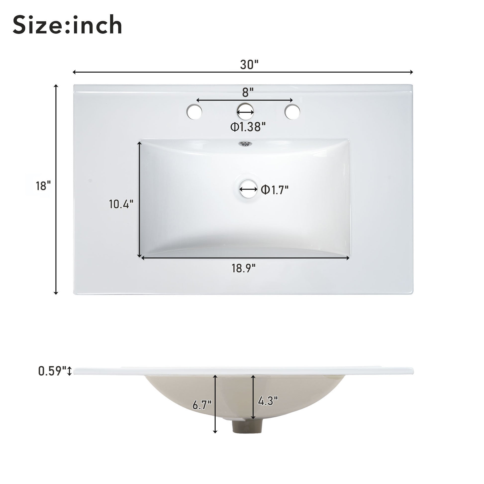 30 Inch Bathroom Vanity With A Soft Close Glass Door, Adjustable Shelves, And Three Drawers Black Bathroom Solid Wood Mdf Glass