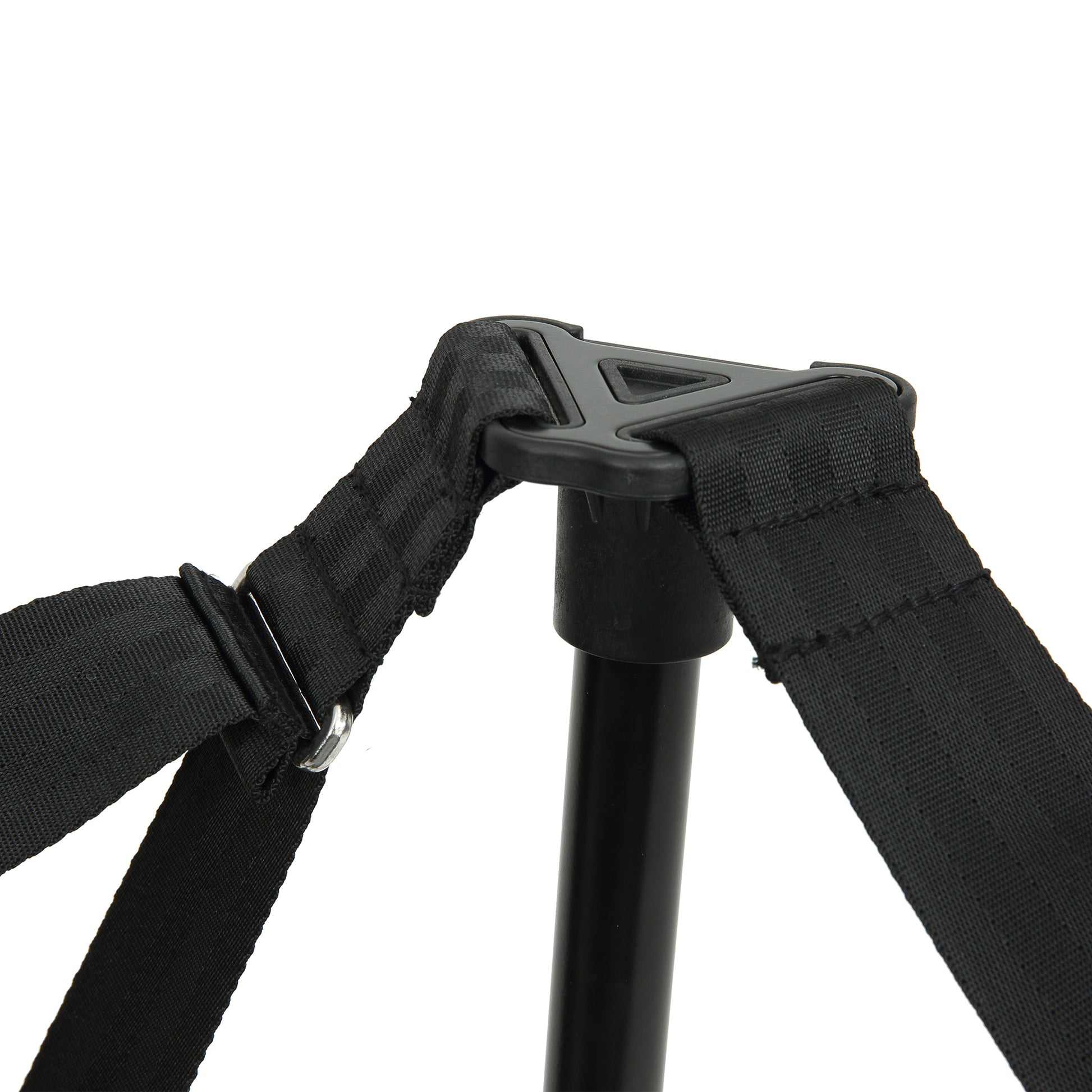 Hammock Camping Chair, Folding Portable Rocking Chair, Aluminum Alloy Adjustable Back Swinging Chair With Pillow Cup Holder, Recliner With Carry Bag For Outdoor Travel Lawn Backyard, Black 2Pcs