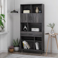 Cube Unit Bookcase Oak Mdf