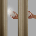 Twist Tab Total Blackout Window Curtain Panel Only 1 Pc Panel Bronze Polyester