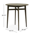 Stamford Bar Table Grey Acacia Wood