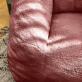 Bean Bag Chair With Filler, Bean Bag Sofa With Tufted Soft Stuffed Filling, Fluffy And Lazy Sofa, Comfy Cozy Beanbag Chairs With Memory Foam For Dorm, Apartment, Living Room Red Primary Living Space Soft Casual,Modern Foam Teddy