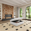 Large Size Modular Cloud Sofa 5 Seats Down Sofa Bed Apartment Living Room Sofa 3Seaters 2Ottoman White Down Filling 5 Seat