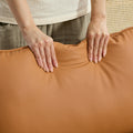 Ts Cat Paw Leather Upholstered Sofa Brown Leather 1 Seat