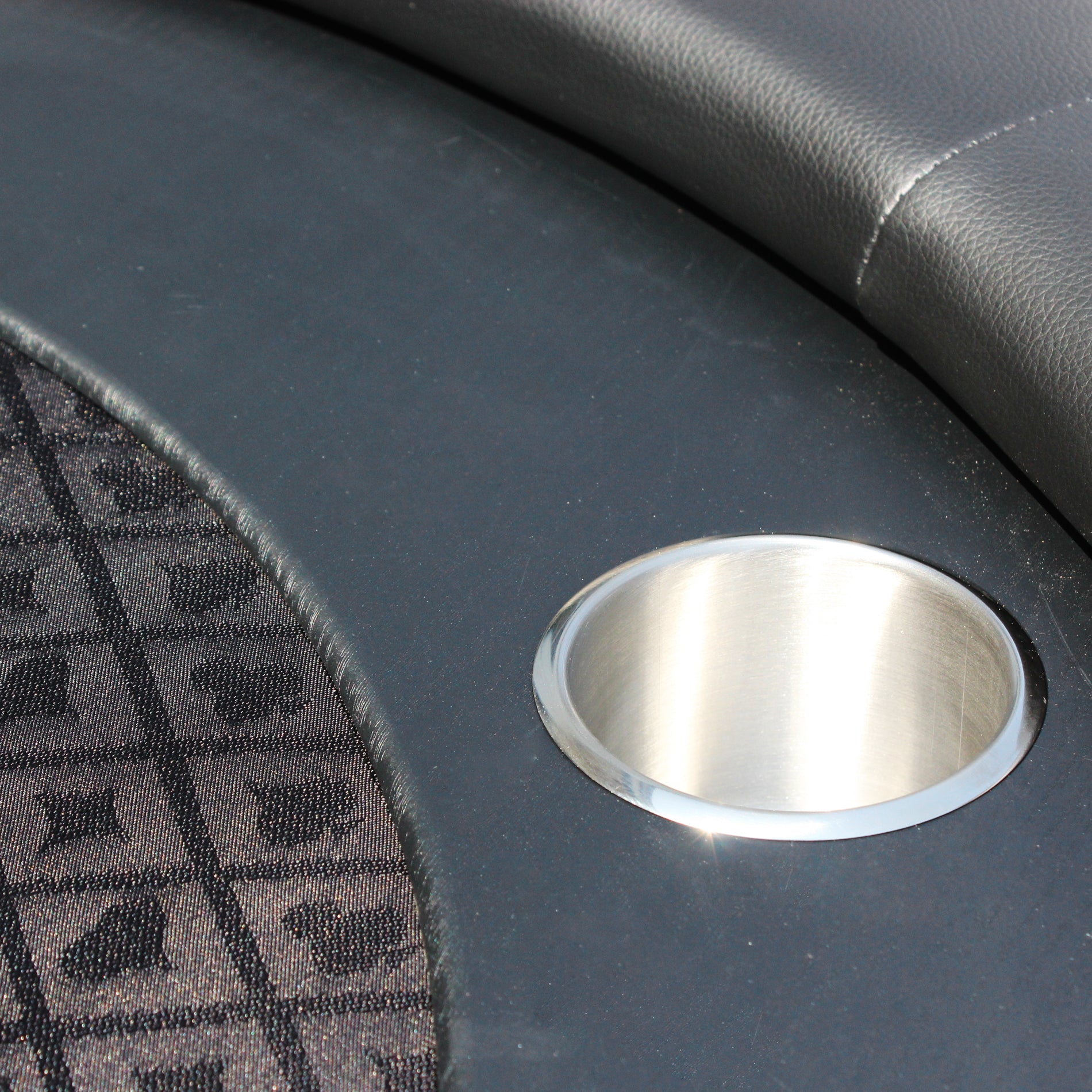 96" Poker Table 10 Player For Casino Game Texas Holdem Elite Oval Black Waterproof Felt With Racetrack Black Primary Living Space Modern Wood