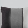 7 Piece Faux Suede Comforter Set Black Cal King California King Black Polyester