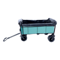 440Lbs Collapsible Foldable Wagon Cart With Strapping System ,Beach Wagon Utility Cart Utility Wagon Grocery Cart For Camping Shopping Sports Gardening Fishing Supports 3Pcs Plastic Liner Bag Blue