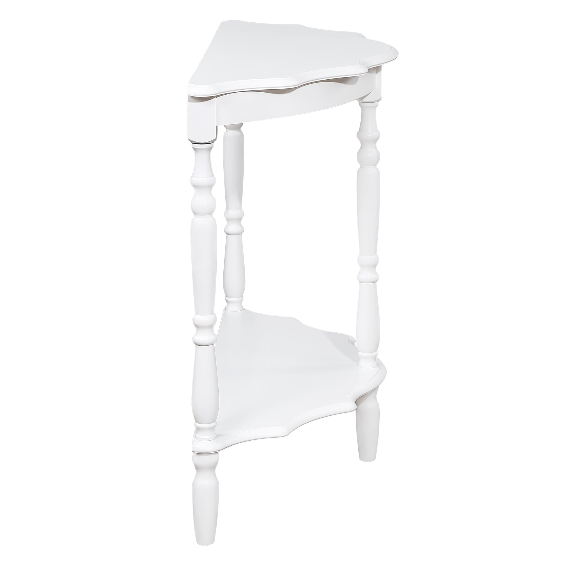42'' Retro Circular Curved Half Moon Console Table With Cloud Design Top And Open Shelf Solid Wood Frame And Legs, Milk White Milk White Primary Living Space Retro Pine Console Tables Pine