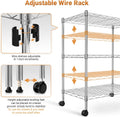 Heavy Duty 3 Tier Storage Shelves 750Lb Capacity, 24.02