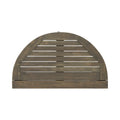 Westmont Half Round Bistro Table, Grey Grey Acacia Wood