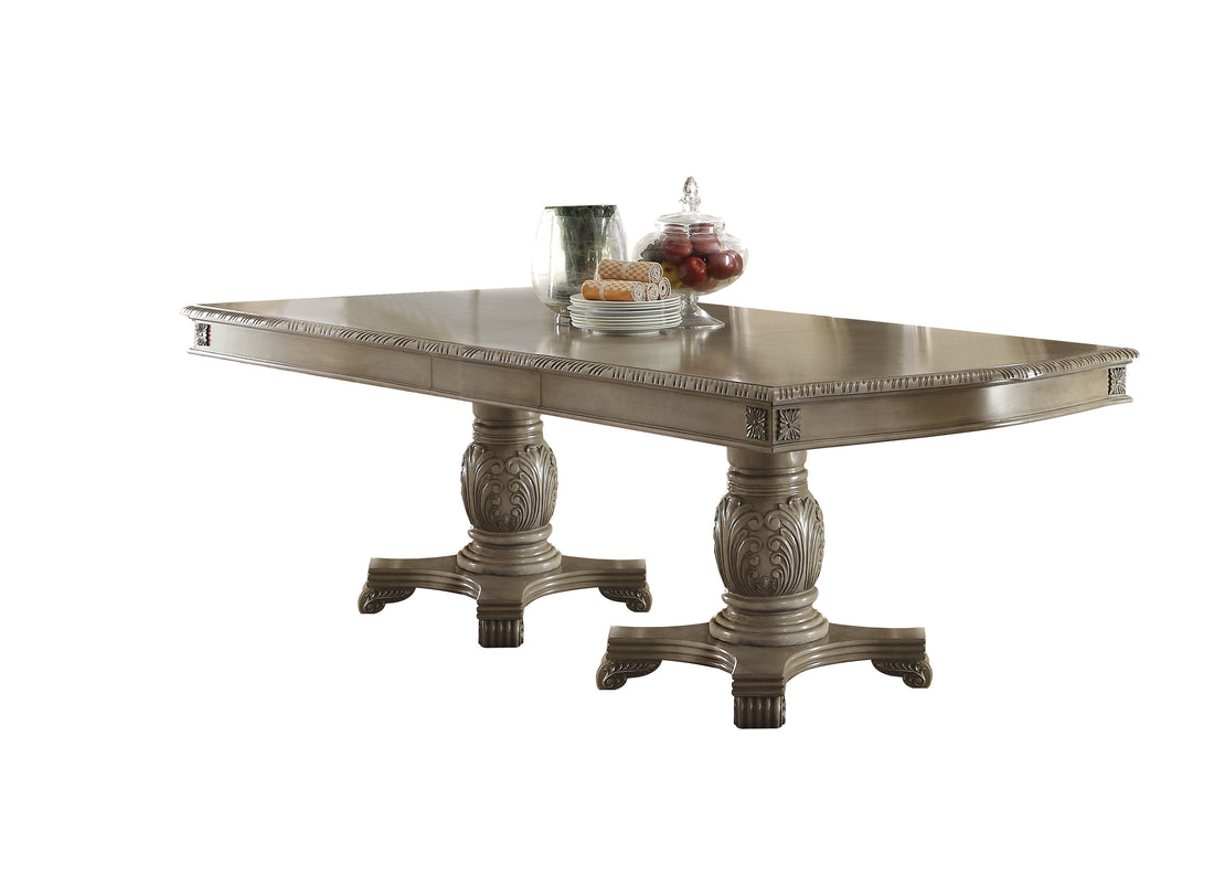 Chateau De Ville Dining Table, Antique White 64065A White Wood