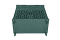 2 Door 2 Drawer Cabinet, American Furniture, Suitable For Bedroom, Living Room, Study Dark Green Mdf