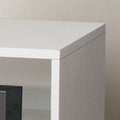 Tv Stand Modern White Media Console Entertainment Center With Storage Fits 75