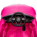 Licensed Mercedes Benz Cls 350,12V Kids Ride On Toy Car W Parents Control,2Wd,Four Wheel Suspension,Music,Bluetooth,Led Light,Usb,Power Display,Volume Adjustment,Speeds 1.24 3.11Mph For Kids Aged 2 4. Pink 50 99 Lbs Polypropylene