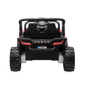 24V Kids Ride On Utv,Electric Toy For Kids W Parents Remote Control,Four Wheel Suspension,Low Start,Adjustable Speed,Multimedia Player,Early Education,Bluetooth,Rear Storage Space For Kids Aged 3 . Red 50 99 Lbs Polypropylene