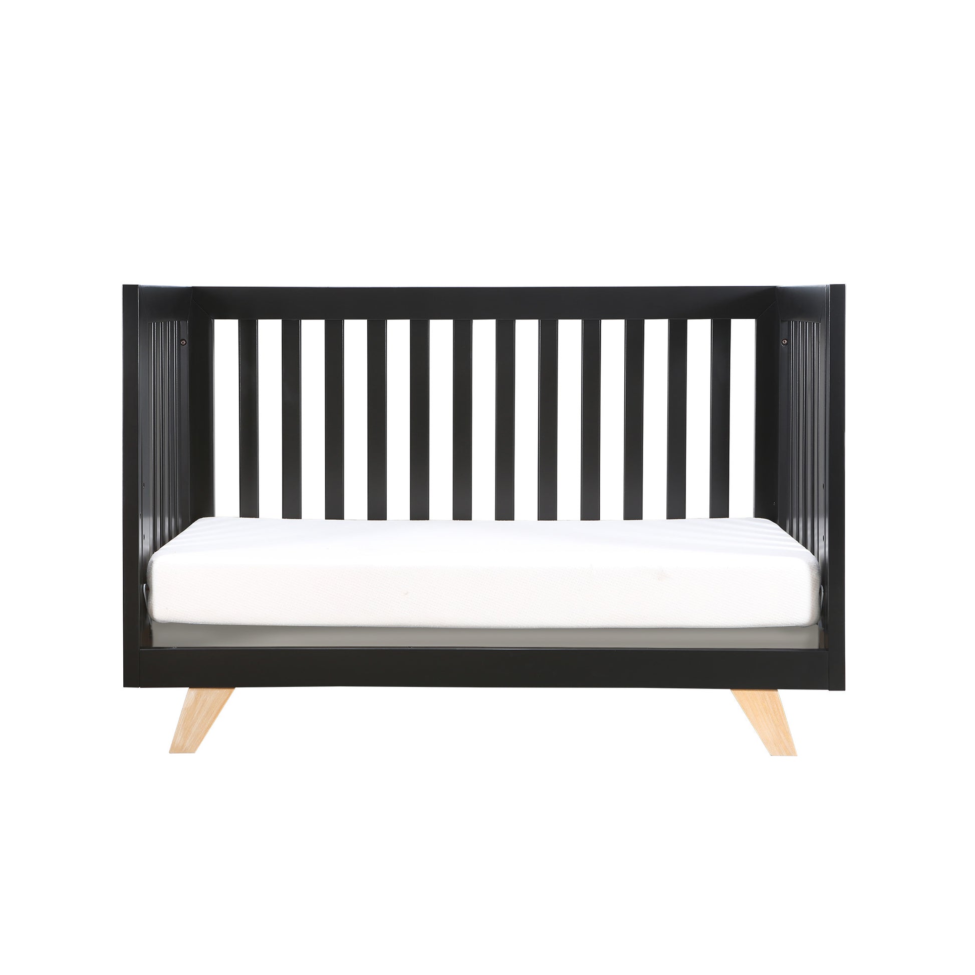 Wooster Toddler Rail In Black Black Wood