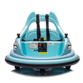 12V Ride On Bumper Car For Kids,Electric Car For Kids,1.5 5 Years Old,W Remote Control, Led Lights, Bluetooth & 360 Degree Spin, Vehicle Body With Anti Collision Paddingfive Point Safety Belt,2Wd Blue Polyethylene