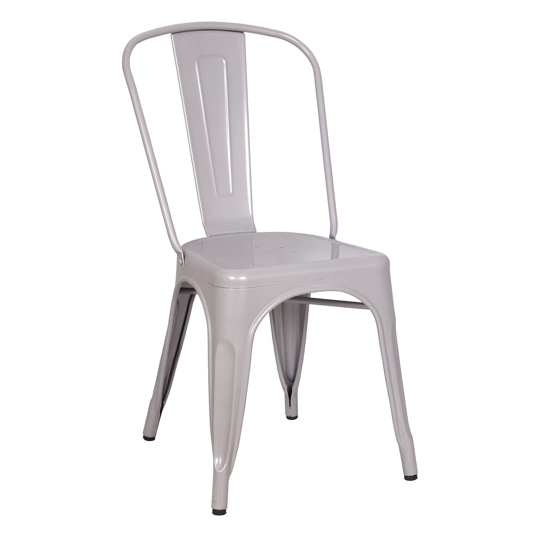 Silver Stackable Side Chair Set Of 2 Solid Silver Dining Room Side Chair Set Of 2 Metal
