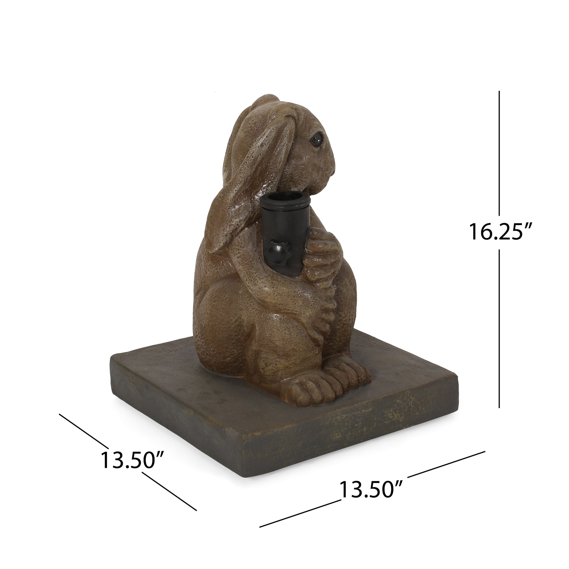 Rabbit Umbrella Base Light Brown Concrete