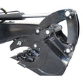 Skid Steer Attachmnets Backhoe Digger Bucket Black Iron