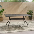 Phoenix Rectangle Table Bronze Aluminium