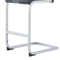 Altis Grey Bar Stools Kit Of 4 Gray Stainless Steel