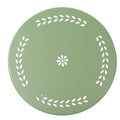 Lourdes 3 Pc Kd Metal Set Green Iron