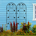 2 Pack Metal Garden Trellis 71