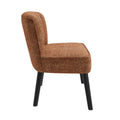 Shellback Chair In Brown Brown Sand Polyester