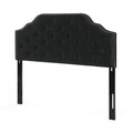 Queen&Full Sized Headboard Queen Black Velvet