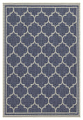 Sunshine Gc Har2004 Blue 5 Ft. 3 In. X 7 Ft. 3 In. Indoor Outdoor Area Rug Blue Polyester Polypropylene