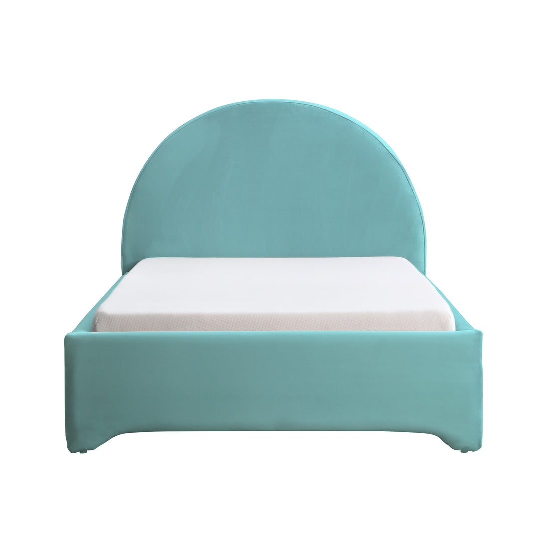 Uma Toddler Bed In Sea Foam Seafoam Fabric