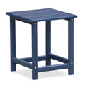 Folding Outdoor Adirondack Chair Set Of 2 And Table Set,Hdpe All Weather Folding Fire Pit Chair, Ergonomic Design Patio Lawn Chair For Outside Deck Garden Backyardf Balcony, Navy Blue No Adirondack Navy Blue Seats 2 Weather Resistant Frame Garden &