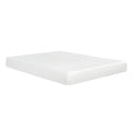 Plush 8 In. Medium Gel Memory Foam Mattress For Full Size Bed In A Box Withaloe Vera Cover, White White Bedroom Modern Memory Foam Polyester Full