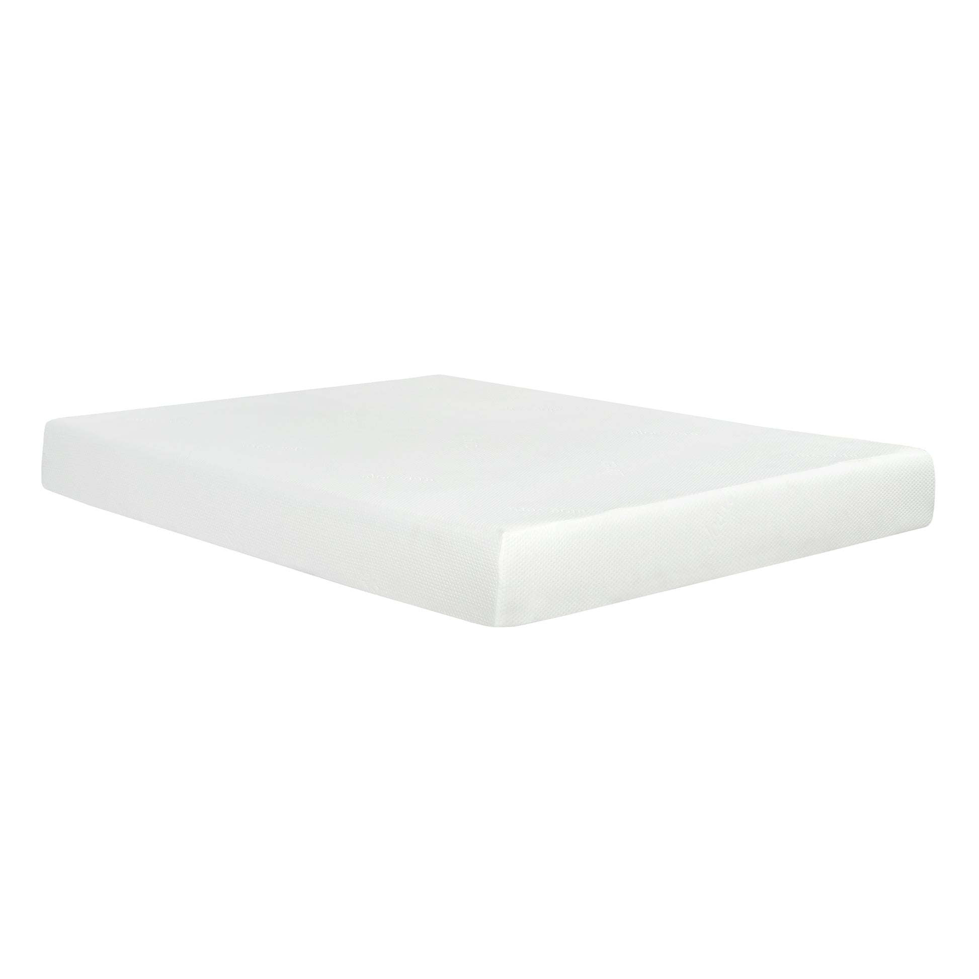 Plush 8 In. Medium Gel Memory Foam Mattress For King Size Bed In A Box Withwhite Aloe Vera Cover White Bedroom Modern Memory Foam Polyester King