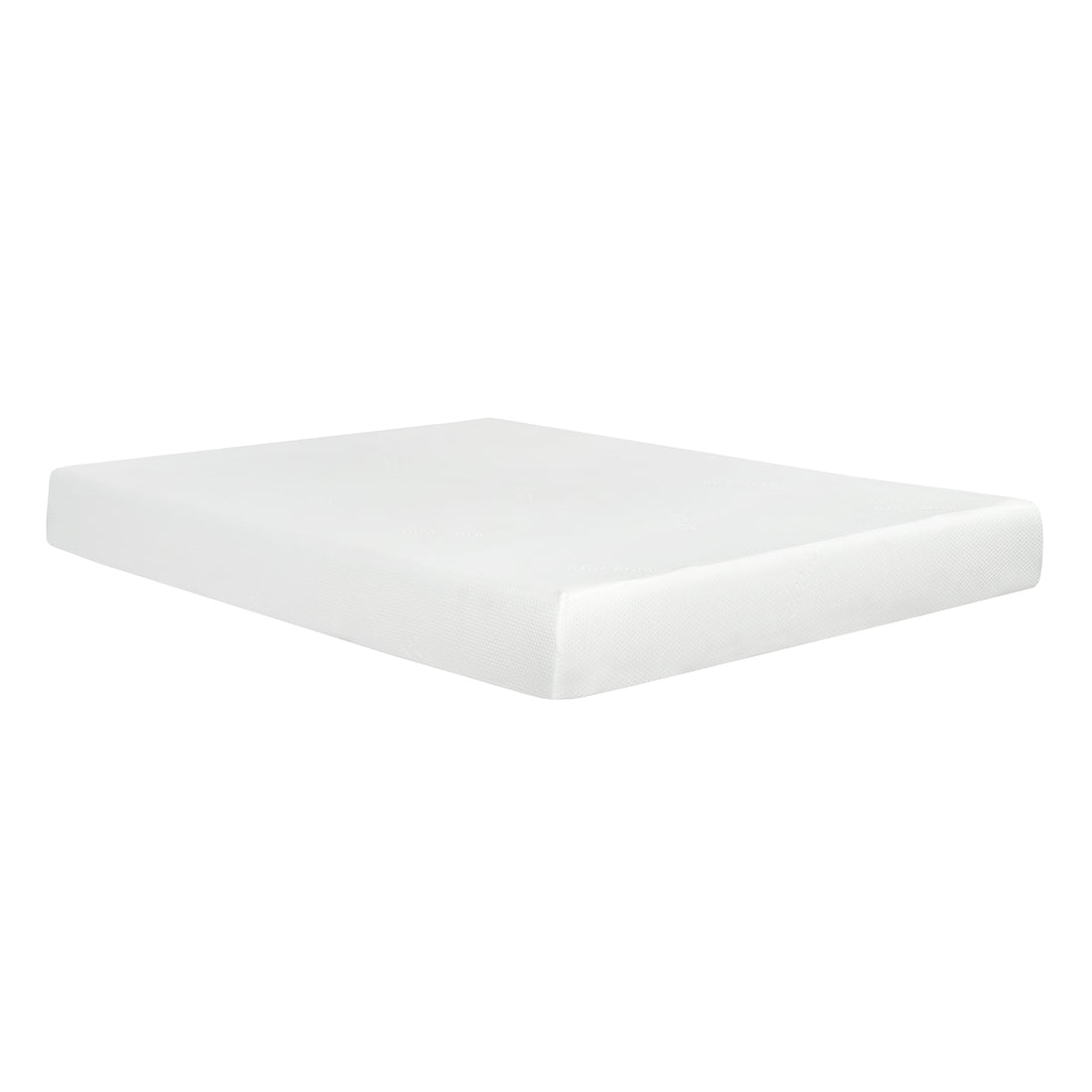 Plush 8 In. Medium Gel Memory Foam Mattress For Cal King Size Bed In A Box Withaloe Vera Cover, White White Bedroom Modern Memory Foam Polyester California King