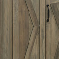 Rustic Oak Server With 3 Doors Rustic Dining Room Rustic Oak Drawers Included Wood Metal