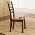 Abaco 3 Piece Dining Set Brown Brown Wood