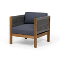 Laurel Club Chair Teak Acacia Wood