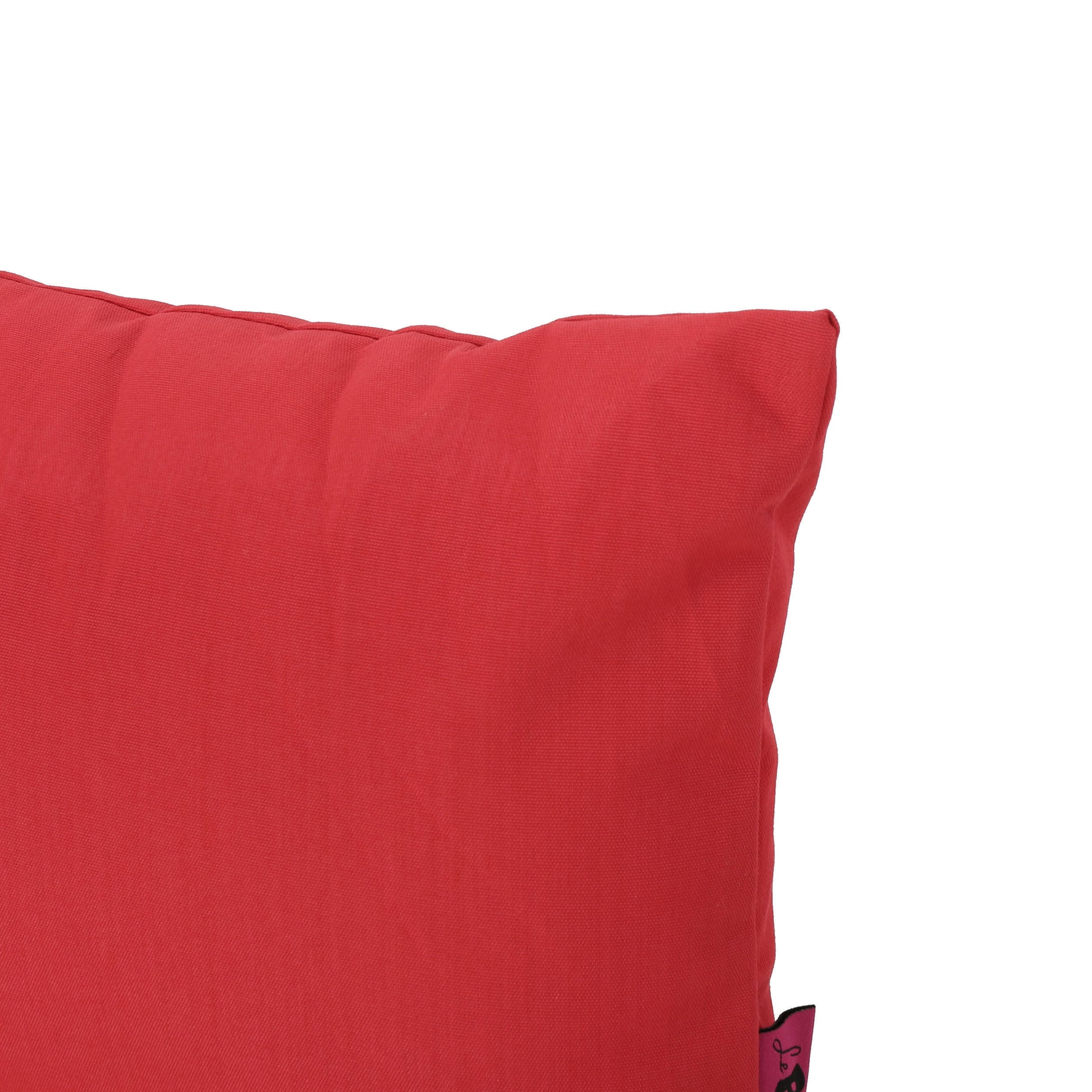 Coronado Rectangular Pillow Red Fabric