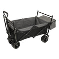 480Lbs Collapsible Wagon With Canopy,Wagon Stroller With 7