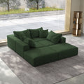 Oversized Sponge Cloud Sofa,Modern Upholstered Sectional Sofa Couch Set,Modular 162