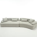 Unique Modeling Design,Upholstered Indoor Furniture,Foam Filled Sleeper Sofa Bed For Living Room,Bedroom,3 Colors Green Primary Living Space Modern Foam Polyester 4 Seat