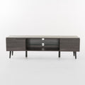 Tv Stand Gray 50 59 Inches Mdf Metal