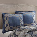 European Pillow Sham Navy 26X26